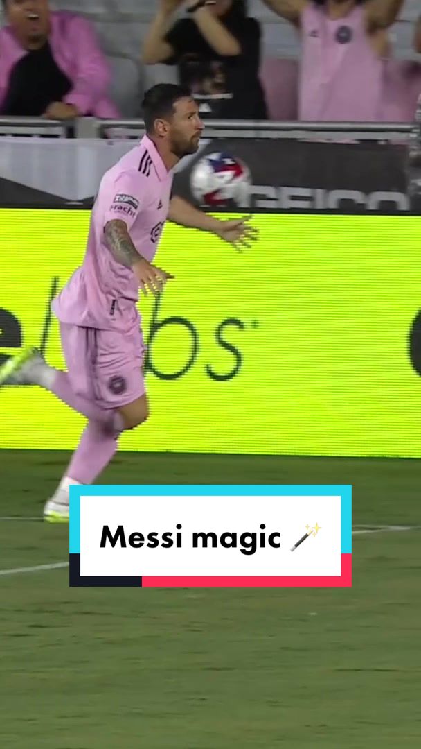 Football Le toucher et la finition de Messi a un.image