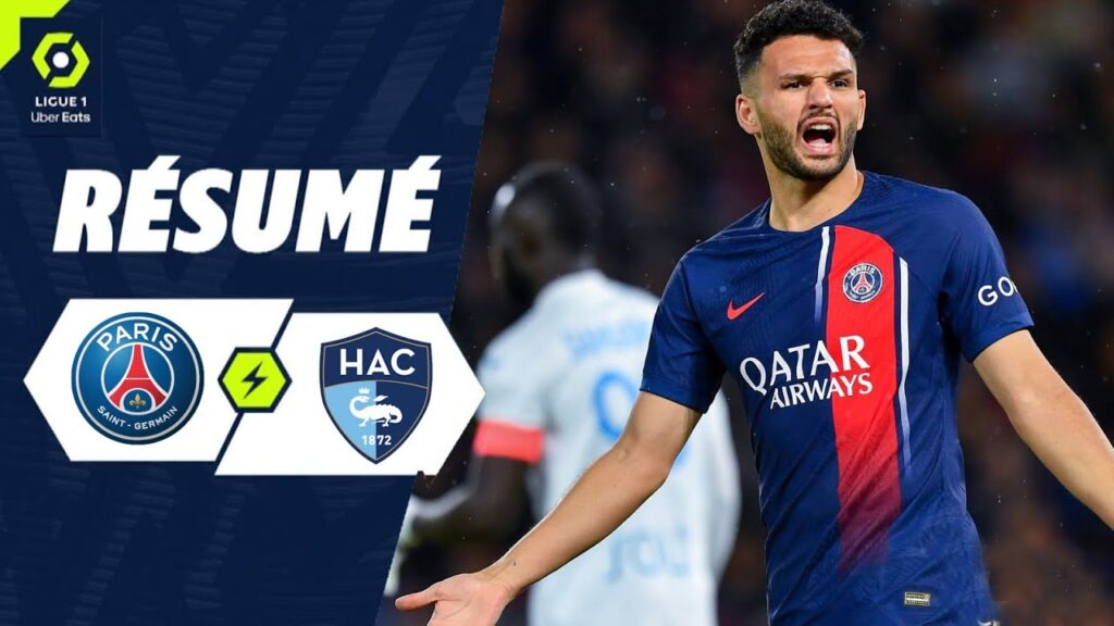 YouTube PSG Le Havre 3 3 Resume Ligue 1 1024x576 1
